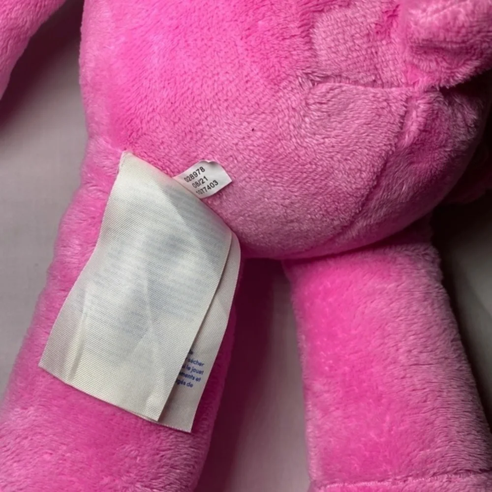 BUILD a bear honey girls Risa pink bunny‎ plush w/turning red pajama set